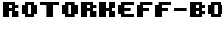 ROTORkeff-Bold-Rounded