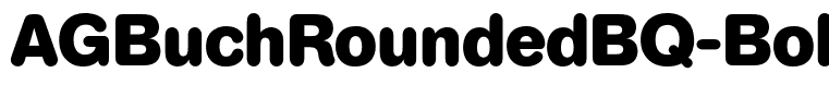 AGBuchRoundedBQ-Bold