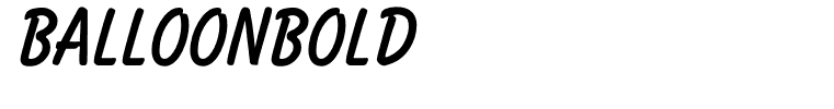 BalloonBold