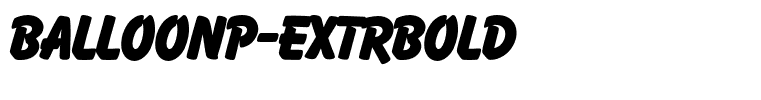 BalloonP-ExtrBold