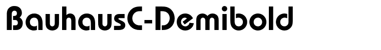 BauhausC-Demibold