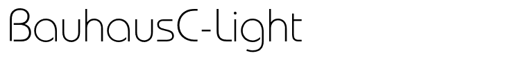 BauhausC-Light