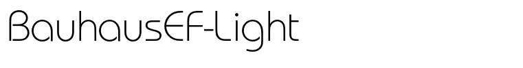 BauhausEF-Light