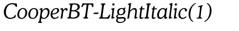 CooperBT-LightItalic(1)