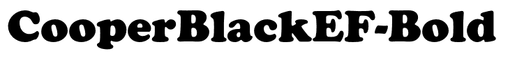 CooperBlackEF-Bold