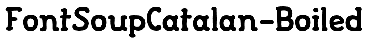 FontSoupCatalan-Boiled