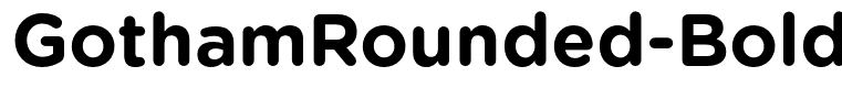 GothamRounded-Bold