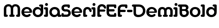 MediaSerifEF-DemiBold