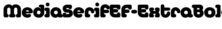 MediaSerifEF-ExtraBold