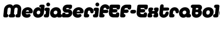 MediaSerifEF-ExtraBoldItalic
