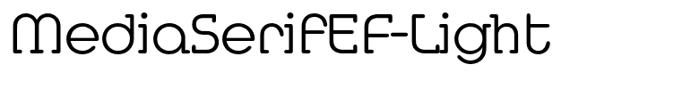 MediaSerifEF-Light