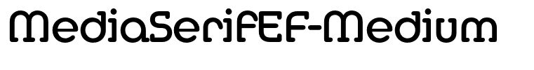 MediaSerifEF-Medium