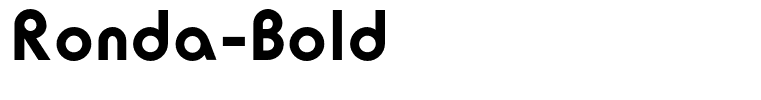 Ronda-Bold