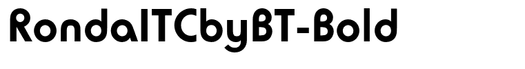 RondaITCbyBT-Bold