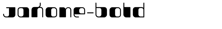 Jakone-Bold