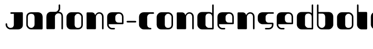 Jakone-CondensedBold