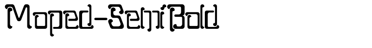 Moped-SemiBold