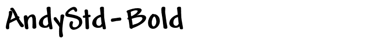 AndyStd-Bold