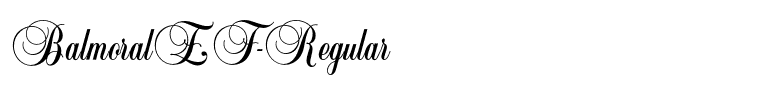 BalmoralEF-Regular