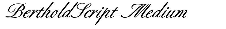 BertholdScript-Medium