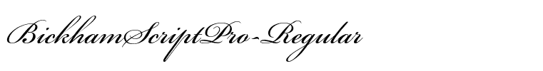 BickhamScriptPro-Regular