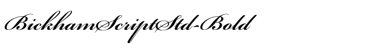 BickhamScriptStd-Bold
