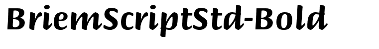 BriemScriptStd-Bold
