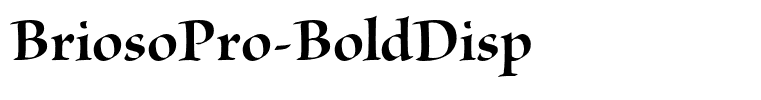 BriosoPro-BoldDisp