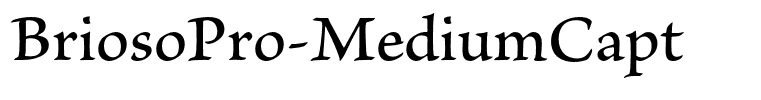 BriosoPro-MediumCapt