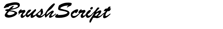 BrushScript