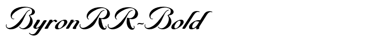 ByronRR-Bold