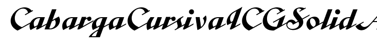 CabargaCursivaICGSolidAlt