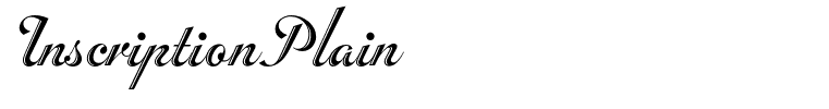 InscriptionPlain