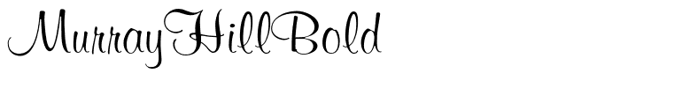 MurrayHillBold