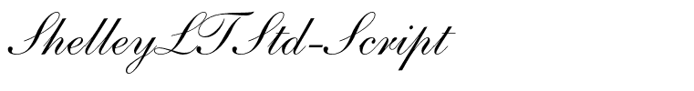 ShelleyLTStd-Script