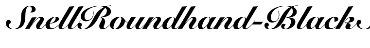 SnellRoundhand-BlackScript