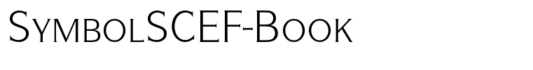 SymbolSCEF-Book
