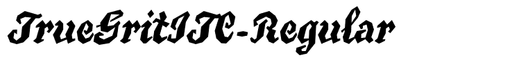 TrueGritITC-Regular