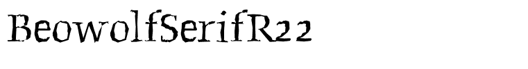 BeowolfSerifR22