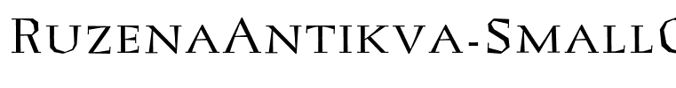 RuzenaAntikva-SmallCaps