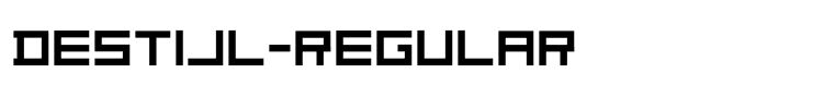 DeStijl-Regular