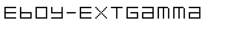 Eboy-EXTGamma