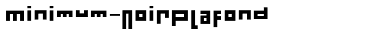 Minimum-NoirPlafond