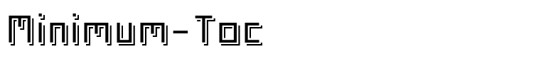 Minimum-Toc