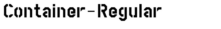 Container-Regular