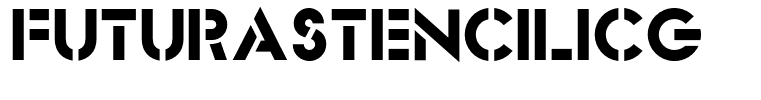 FuturaStencilICG