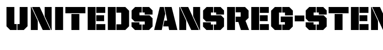 UnitedSansReg-Stencil