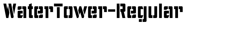 WaterTower-Regular