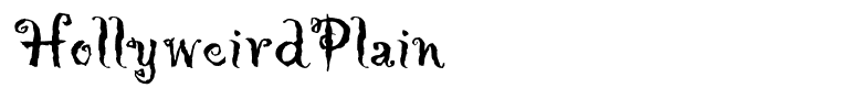 HollyweirdPlain