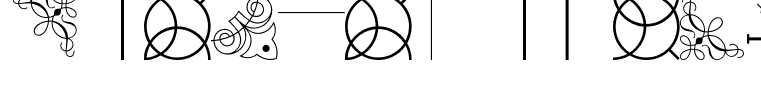 BorderfontClassicalsPlain